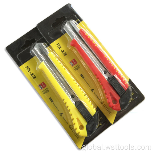 China Multi Color Auto-Lock Utility Knife Box Cutter Manufactory